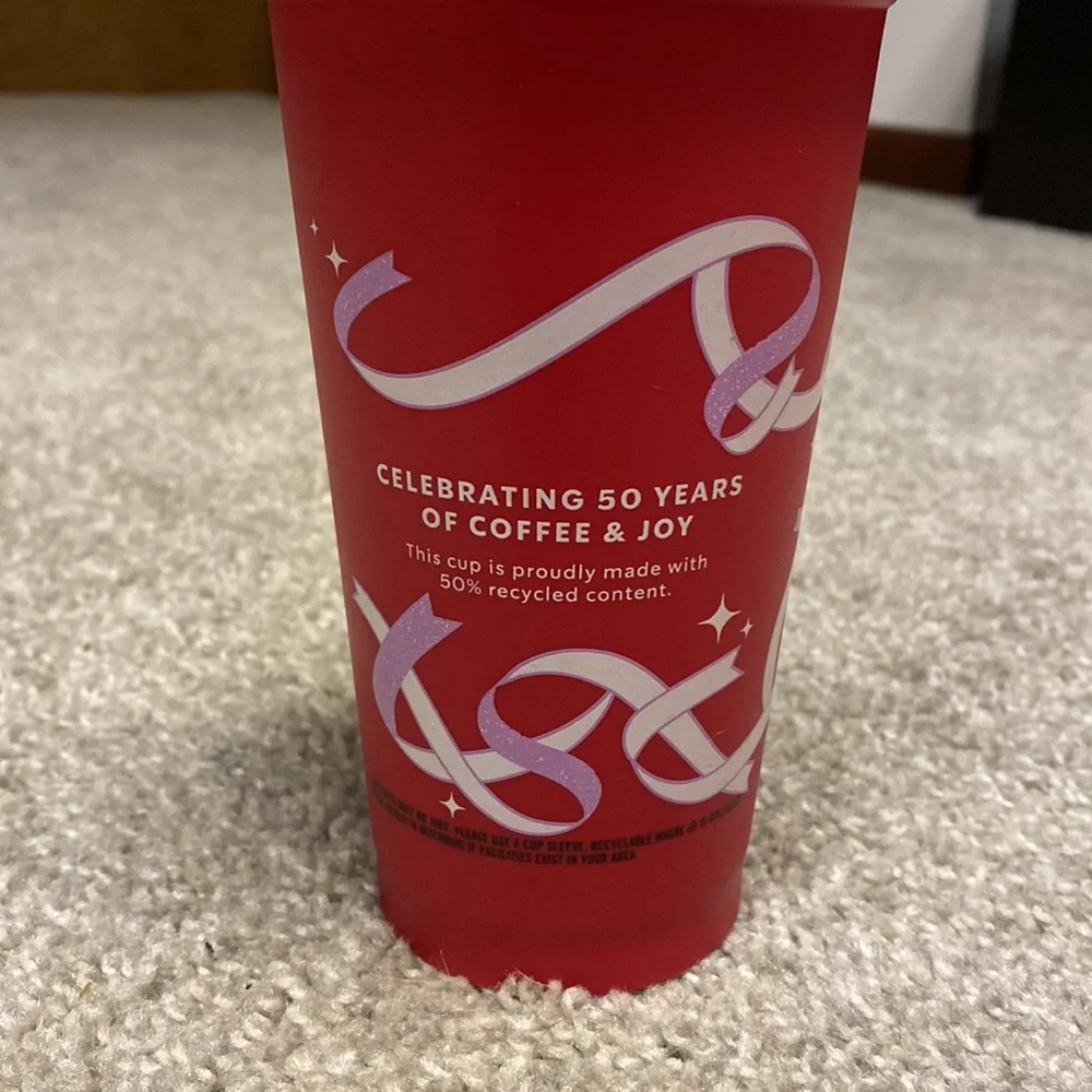 Starbucks plastic reusable